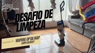 Desafio de Limpeza 7 Limpando a Sala com Wapore Up da WAP  Teste do Guardanapo Revelado [upl. by Aisekal]