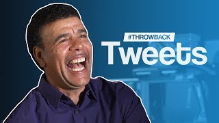 Chris Kamara Reacts To His Funniest Ever Tweets  ThrowbackTweets [upl. by Laynad]