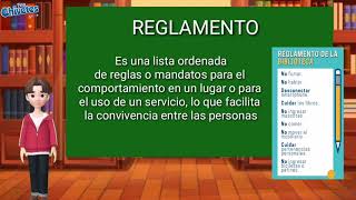 BIBLIOTECA Y REGLAMENTO primaria [upl. by Salesin]