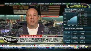 CNBC 050610 Another plunge in the stock market will happen says Mark Fisher Dow 10520 [upl. by Kenwee733]