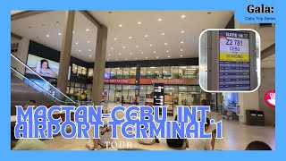 MACTANCEBU INTERNATIONAL AIRPORT TERMINAL 1 TOUR LATEST [upl. by Eliott]