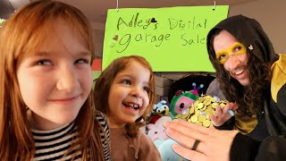 SNEAKY KiDS vs NiNJA DAD Adley is making our Digital Garage Sale for you amp SSG helps Utah Esports [upl. by Litman]