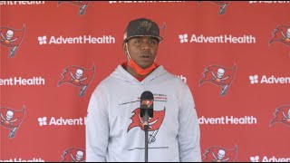 Byron Leftwich on Mike Evans’ Having a ‘Lights Out’ Training Camp  Press Conference [upl. by Ewall]