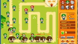 Mario Bros Defenses A10 Games [upl. by Wain]