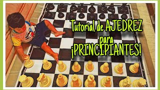 TUTORIAL de AJEDREZ para ¡¡¡PRINCIPIANTES Nivel básico Primera Parte 1  Estrategias de Ajedrez [upl. by Eelir]