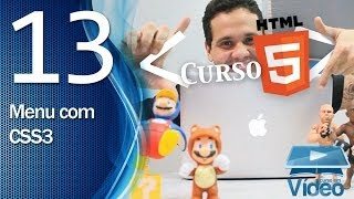 Curso de HTML5  13  Menu com CSS3  by Gustavo Guanabara [upl. by Giselle]