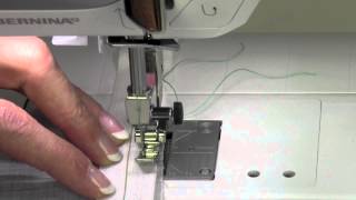 Bernina 350 24 Zipper Foot [upl. by Sirej]