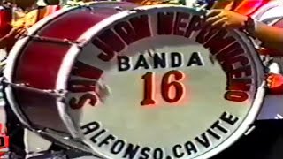 San Juan Nepomuceno Banda 16  Las Piñas Town Fiesta Latore 1990 [upl. by Nana326]