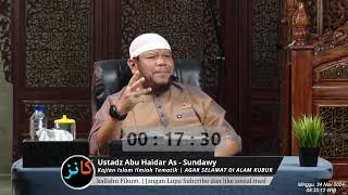 Kajian Islam Ilmiah Tematik  AGAR SELAMAT DI ALAM KUBUR  Ustadz Abu Haidar AsSundawy [upl. by Nimrak425]