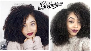 Transitioning Hair❤BEST Curly Clip Ins for Natural Hair ft HerGivenHair [upl. by Ofloda]