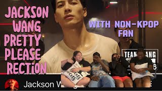 Jackson Wang Pretty Please Official Music Video Reaction [upl. by Yanarp]