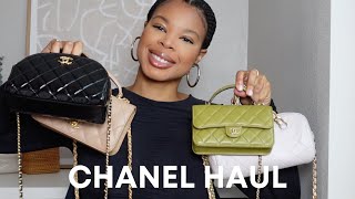 CHANEL LUXURY HAUL 4 new bags shoes accessories jewelry [upl. by Aklam]