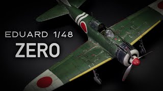 Zero  Eduard 148 New Tool A6M2 Type 21 Full Build [upl. by Annalee]