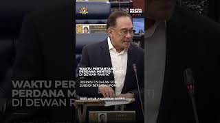 Kapsul JAPENTV  Waktu Pertanyaan Perdana Menteri PMQT Di Dewan Rakyat [upl. by Rimahs]