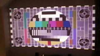 Barco Vision II CRT projector  Quality test with Test Screen [upl. by Eveiveneg]