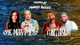 QUE MAS PUES x FANTASÍAS  MASHUP by Mario Bello [upl. by Neehsar773]