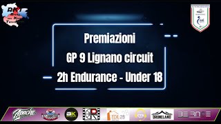 Premiazioni GP9 Lignano circuit  Endurance 2h  17112024 [upl. by Ahsiyk]