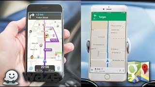 Сравнительный обзор навигаторов waze vs google [upl. by Darcie291]