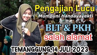 PENGAJIAN BERSAMA MUMPUNI HANDAYAYEKTI DI TEMANGGUNG 14 JULI 2023 [upl. by Anatlus]