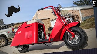 Cushman Turtleback Scooter of 1950  Truly Unique  Wahoo [upl. by Lang]