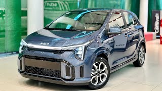 New KIA Picanto GTLine  2024   10L Small Car  Smoke Blue Color [upl. by Aciraa406]