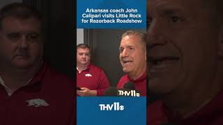 Arkansas coach John Calipari visits Little Rock for Razorback Roadshow [upl. by Deb]