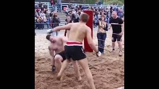 Beach MMA fight  Top knockouts Highlights mma [upl. by Romano]