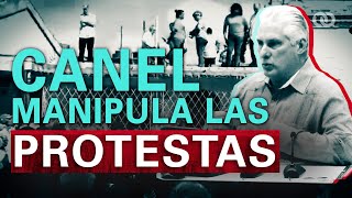 DíazCanel manipula las protestas del 18 de marzo en Cuba [upl. by Alyse]