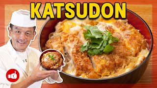 Make Perfect KATSUDON at Home  Authentic Japanese Recipe [upl. by Winchell]