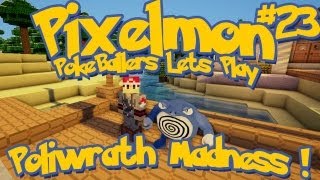 Pixelmon Server Minecraft Pokemon Mod Pokeballers Lets Play Ep 23  POLIWRATH MADNESS [upl. by Aihsyla]