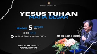 Yesus Tuhan Maha Besar  Hagios Family 5 November 2023 [upl. by Leirum]