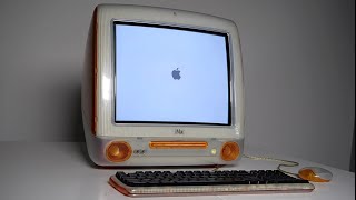 Old Apple imac  In 1999  imac in CRT box display [upl. by Narih]