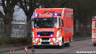 Feuerwehr Frankfurt GWAS 2 BF Frankfurt BLW 1 [upl. by Till]