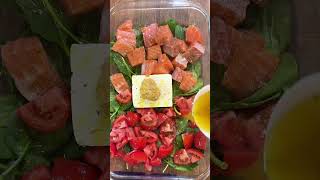 Fasta Pasta Day 2 Salmon Feta and Tomato Bake Sauce recipe cooking easyrecipe dinner [upl. by Bej]