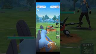 💧Swampert Vs Greninja PVP Batalla de Iniciales en Pokémon Go💧 PokemonGo pokémon [upl. by Honan]