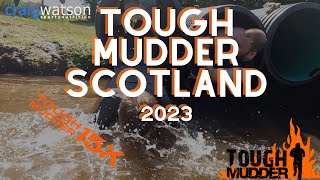 Tough Mudder Scotland Saturday 2023  15k  GoPro  Obstacles  Personal Trainer [upl. by Doris202]