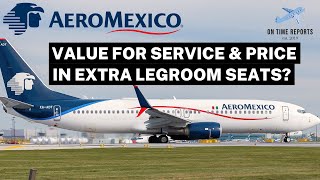 Aeromexico ECONOMY PLUS Mexico City to Cancun Boeing 737800 TRIP REPORT [upl. by Euv783]