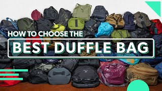 The Ultimate Duffle Bag Guide  How To Choose The Best Duffel Bag For Travel [upl. by Emili771]