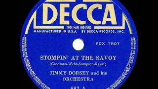 1936 Jimmy Dorsey  Stompin’ At The Savoy [upl. by Ocana]