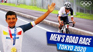 Mens Road Race  Road Cycling  FULL LENGTH  Tokyo 2020 [upl. by Nesila951]