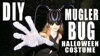 How to Bug 101  DIY Mugler Bug Halloween Costume [upl. by Eenyaj]