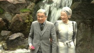 Japans emperor visits London ahead of Jubilee [upl. by Costin]