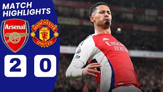 Arsenal vs Man United HIGHLIGHTS 20  Timber amp Saliba Goal vs Man United [upl. by O'Rourke]