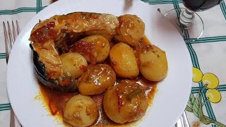 Guisado de Congro com Batata [upl. by Nas]