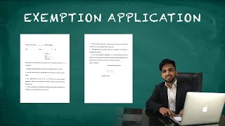 WHAT IS EXEMPTION APPLICATION  FORMAT  USES AND DRAFTING  GO LEGAL  LEGAL TIPS [upl. by Atwood]