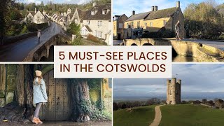 Top 5 Must See Places in the Cotswolds [upl. by Everard615]