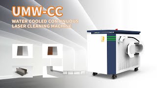 1500W 2000W 3000W Fiber laser cleaning machine for metal [upl. by Ikcaj]