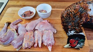 How to prepare Pheasant food cookathomedad [upl. by Manda369]