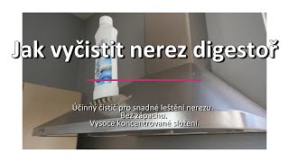 Jak vyčistit nerez digestoř [upl. by Koral]