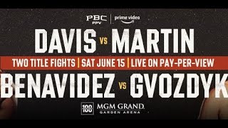 GERVONTA DAVIS VS FRANK MARTIN amp DAVID BENAVIDEZ VS OLEKSANDR GVOZDYK PRESS CONFERENCE [upl. by Paco]